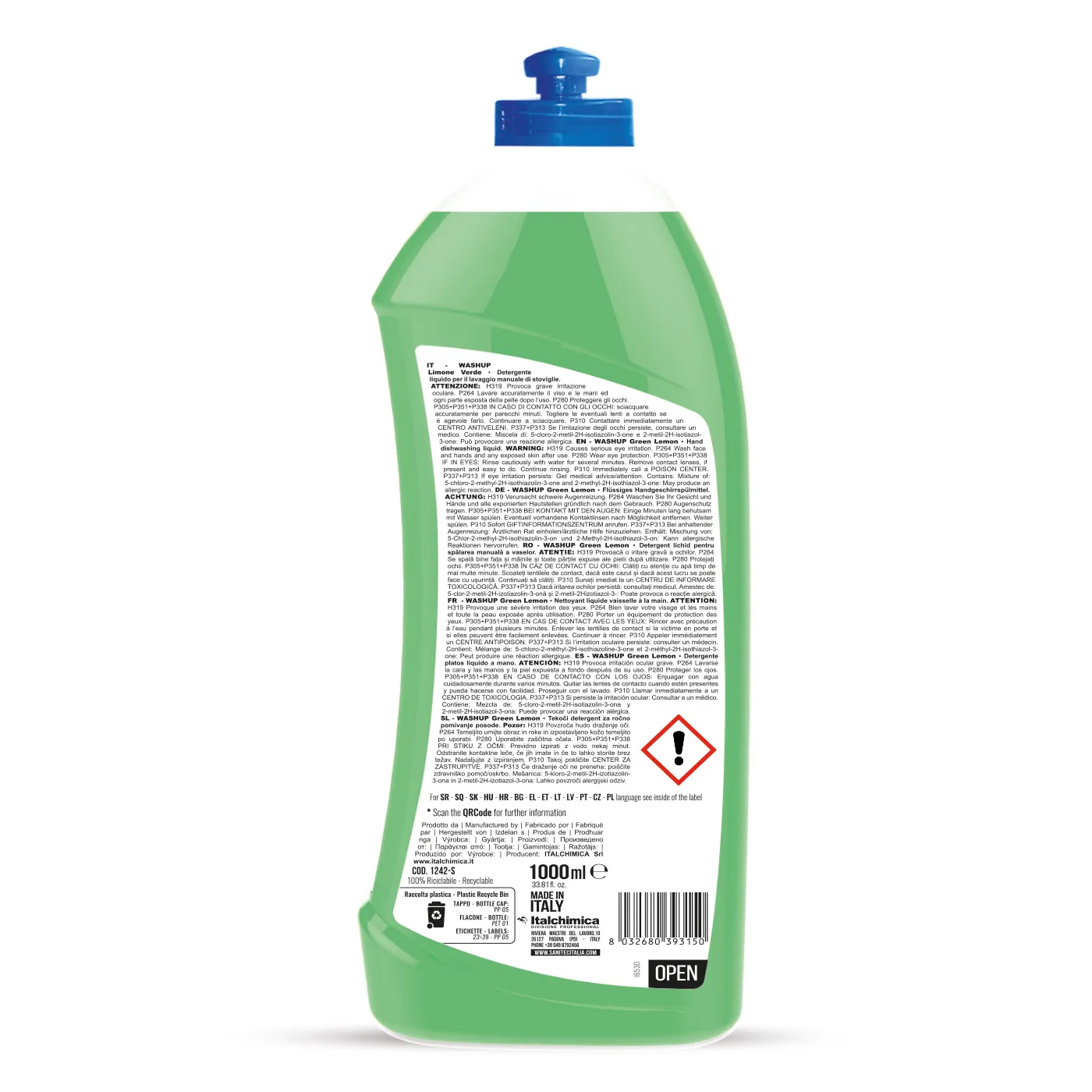 Piatti Limone Verde - Detergent vase 1 L - 1242.1