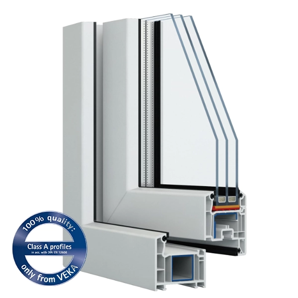 VEKA SOFTLINE 70 - Профиль ПВХ 5 камер