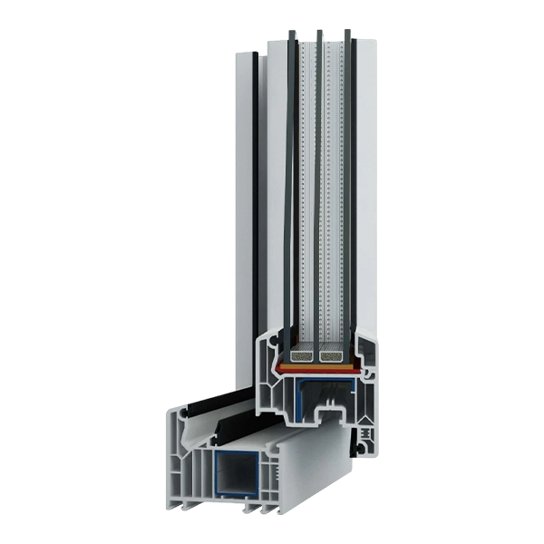 VEKA Softline 82 — profil PVC 7 camere