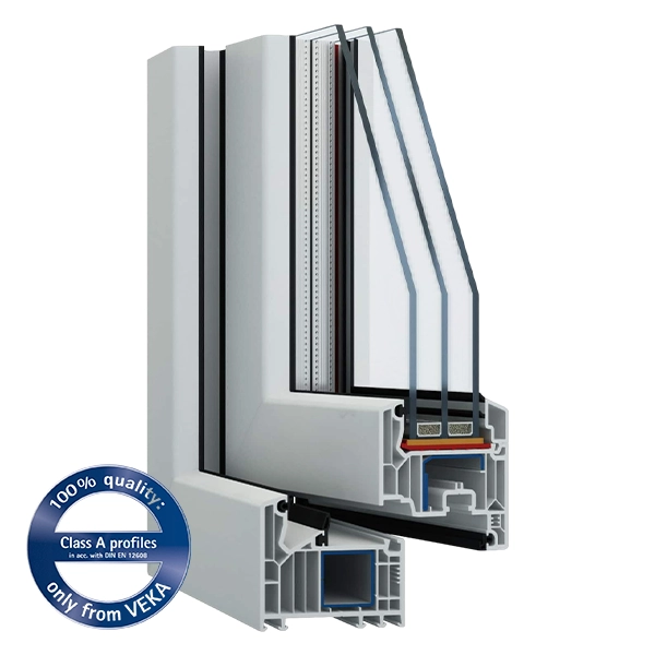 VEKA Softline 82 — Профиль ПВХ 7 камер