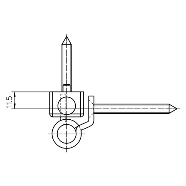 RB 5015 3D — balama fiabilă pentru uși de intrare din PVC