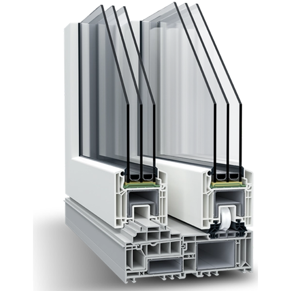 VEKAMOTION 82 — profile PVC pentru uși glisante