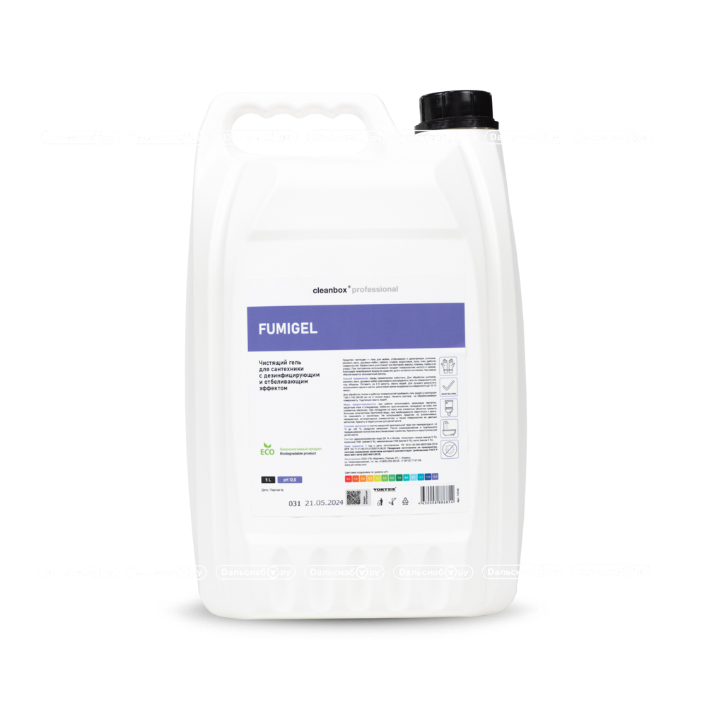 Fumigel - Gel pentru curățarea obiectelor sanitare cu effect de înalbire 5 L - 13145