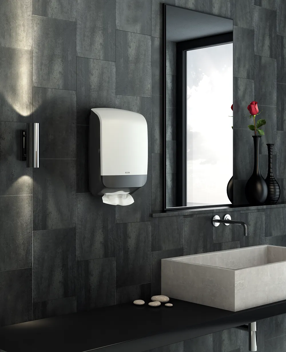 Hand Towel Mini White - Dispenser pentru prosoape de mîini pliate - 90182