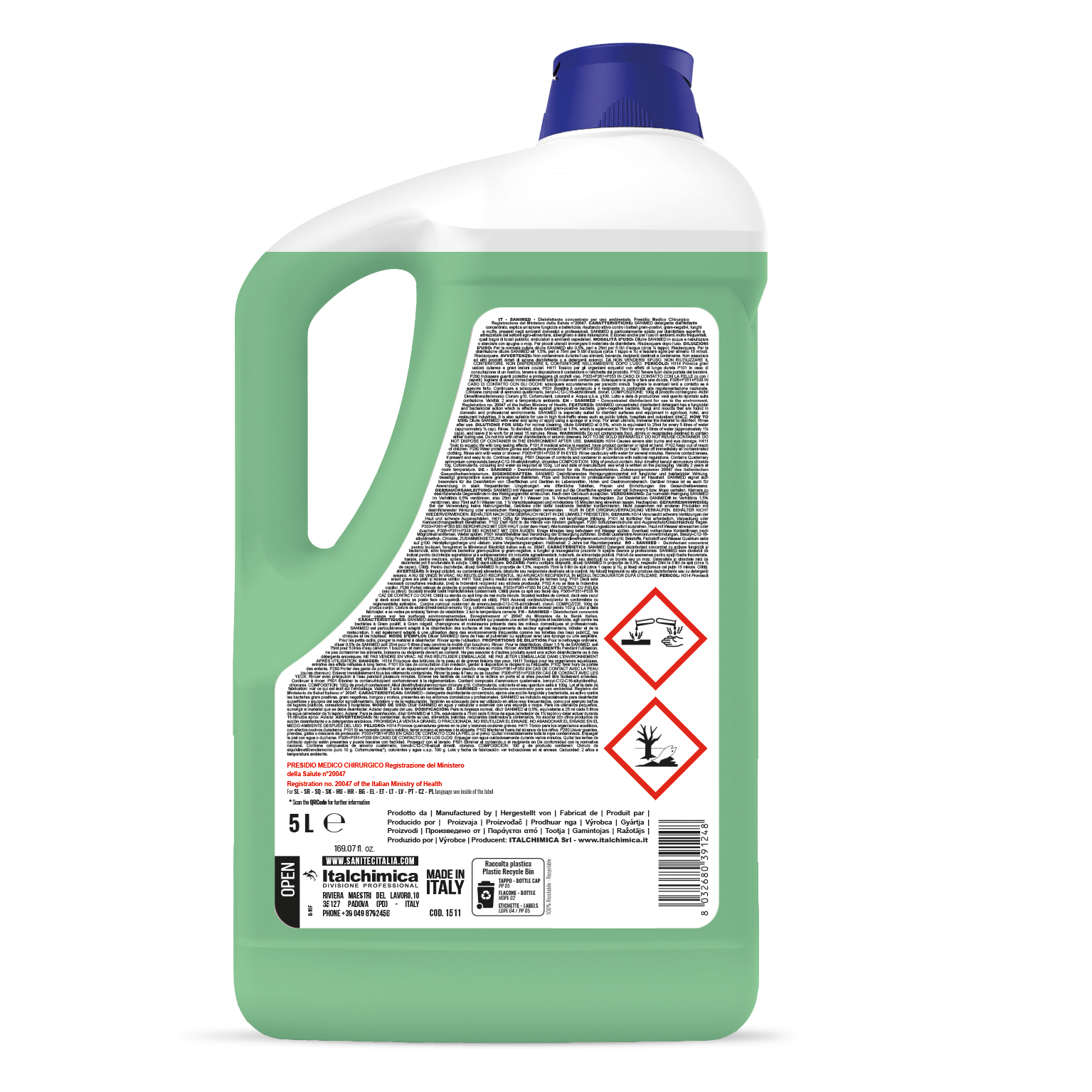 Detergent dezinfectant Sanitec Sanimed 5 L - 1511