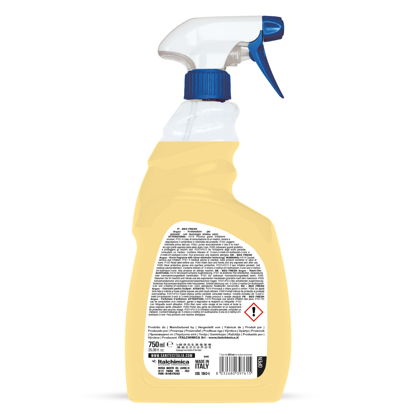 Deo Fresh Argan - Odorizant ambiental 750 ml - 1893