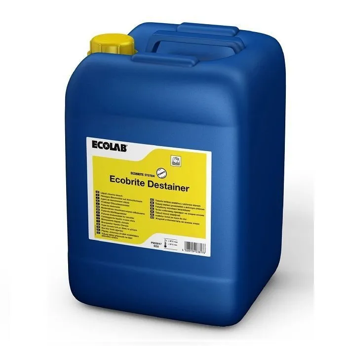 Ecobrite Destainer - Înălbitor lichid pe baza de clor 20 kg - ECOBR