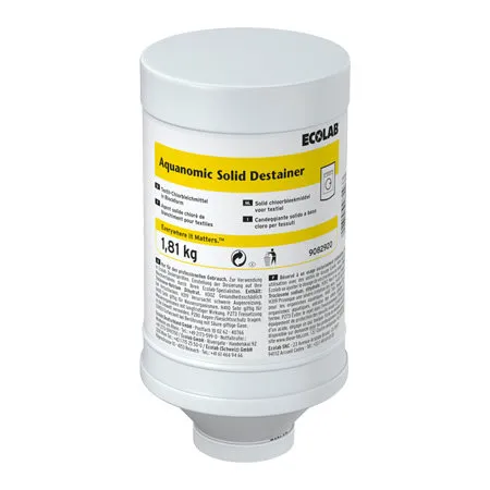 Aquanomic Solid Destainer - Înălbitor solid pe baza de clor 1,8 kg - 9082960