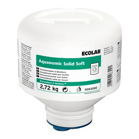 Aquanomic Solid Soft - Balsam solid pentru rufe 2,72 kg - aquanomic2