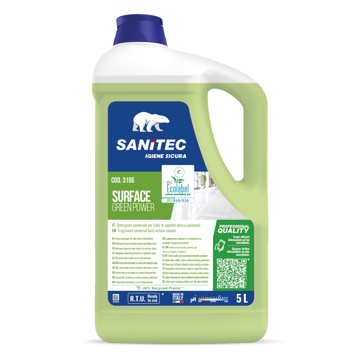 Green Power Surface - Средство для поверхностей 5 л - 3105