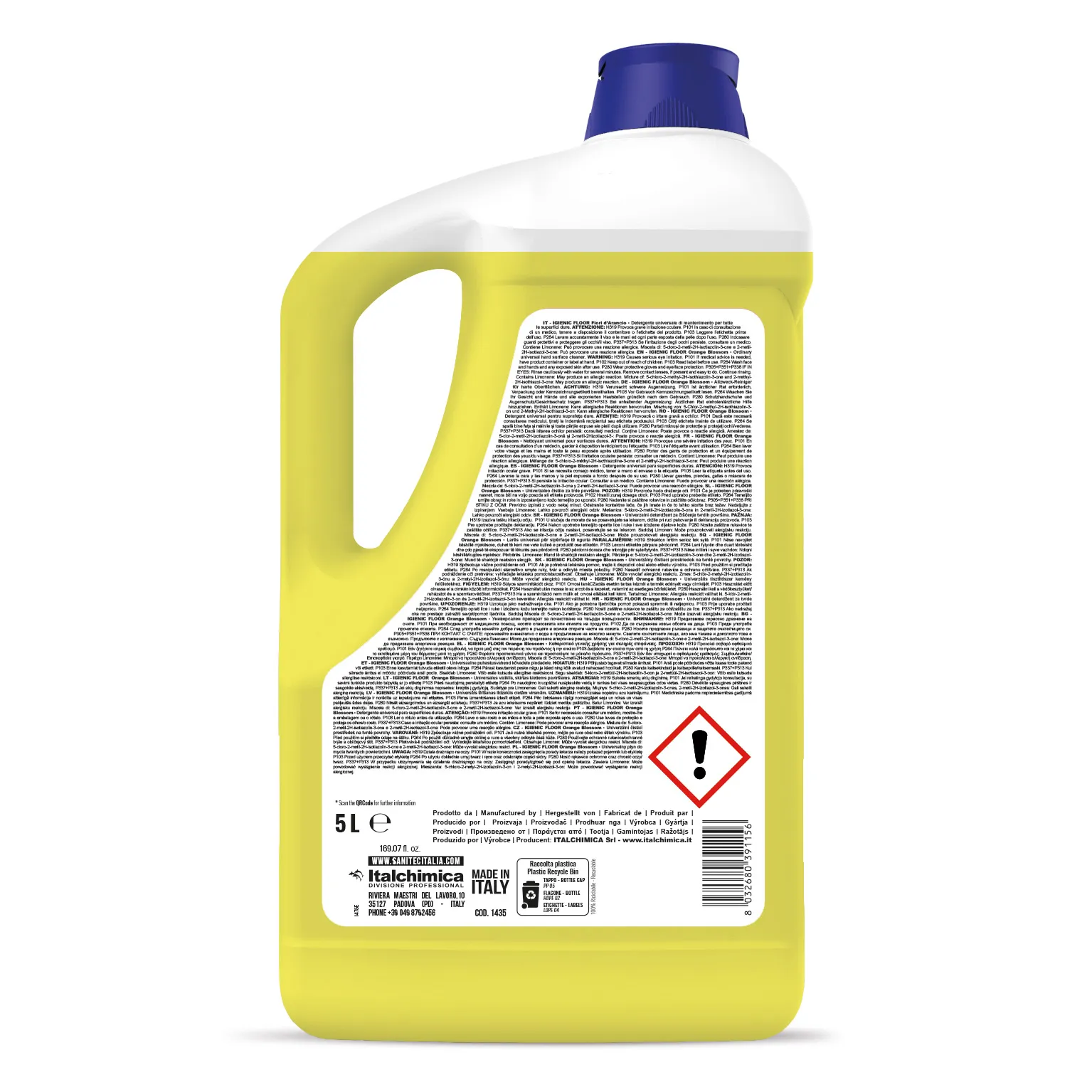 Igienic Floor Orange Blossom - Detergent pentru pardoseli 5 L - 1435