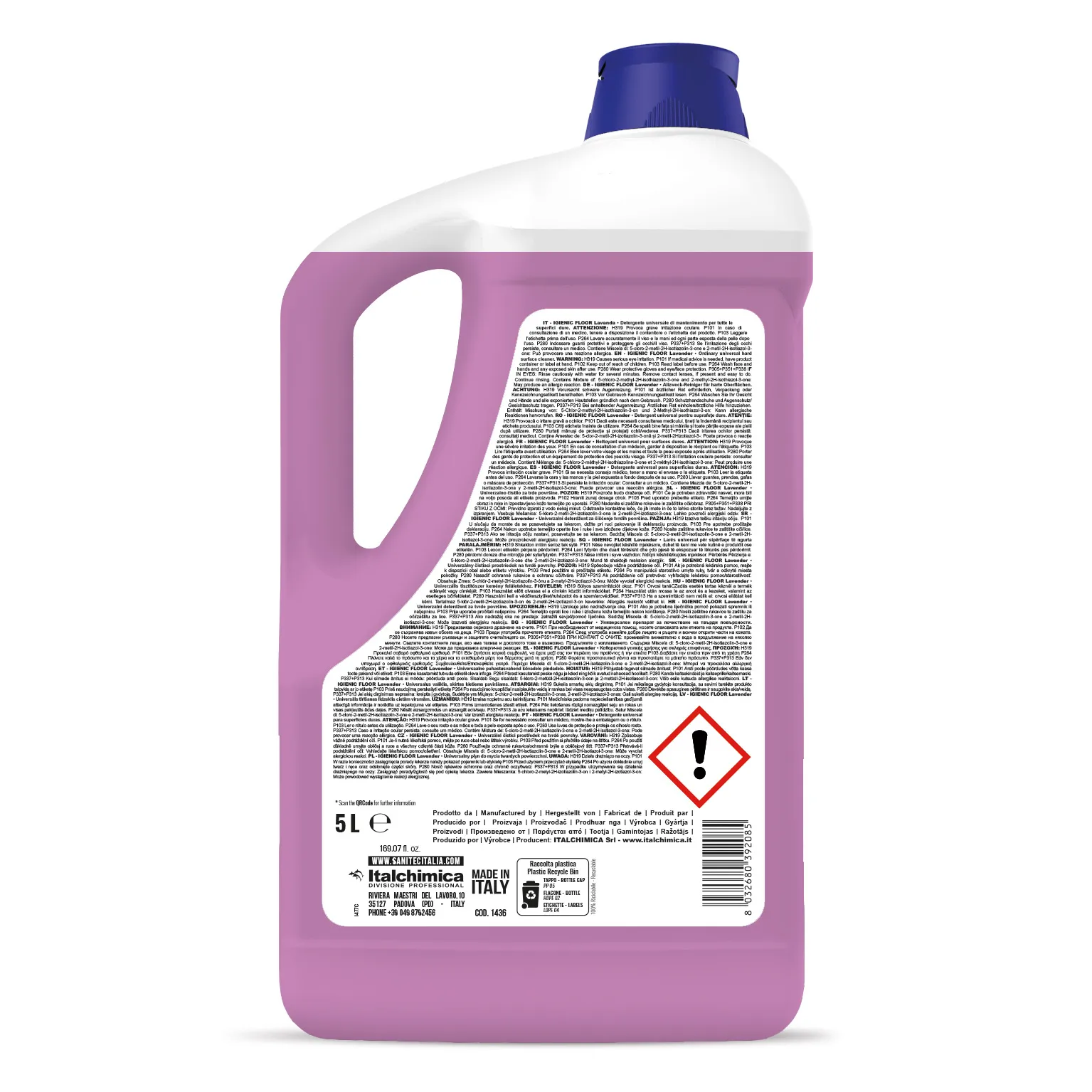 Igienic Floor Lavender - Detergent pentru pardoseli 5 L - 1436