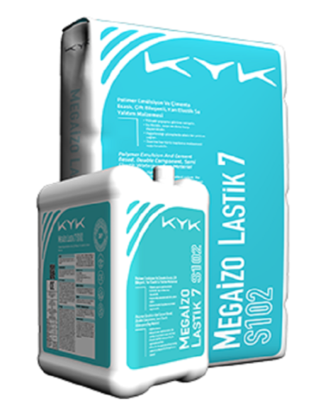 Гидроизоляция KYK Megaizo Lastik 7 S102 Gray