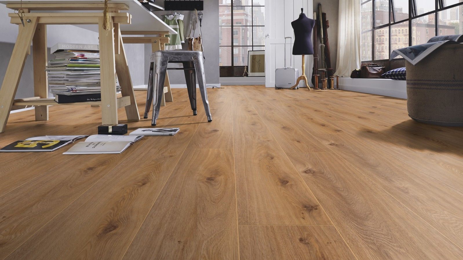Parchet laminat Kronotex Exquisit Prestige Oak Light D 4169 8mm