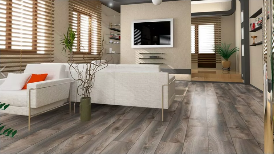 Parchet laminat Kronotex Mammut Stejar Makro gri 12mm D4792