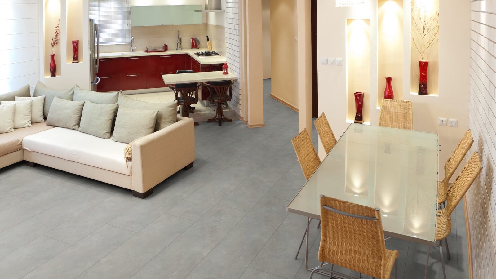 Parchet laminat Kronotex Mega Plus 4682 Loft Deschis 8mm 1380x326mm
