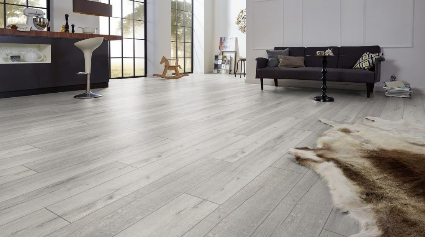 Parchet laminat Kronotex Stejar Rip alb D 3181 12mm