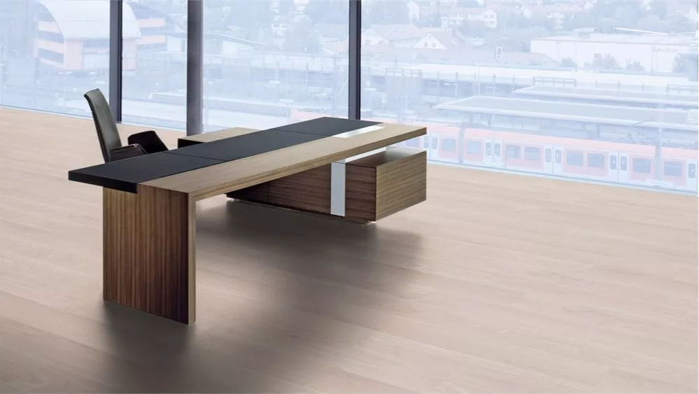 Parchet laminat Kronotex Stejar Waveless alb D 2873 8mm