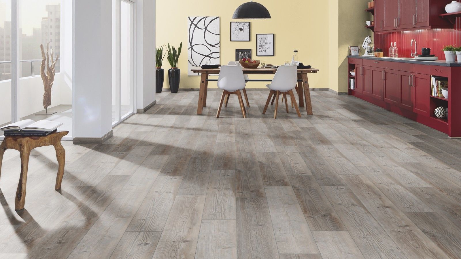Ламинат Krono Original K047 Mountain Hut Pine, Planked (GT) 8mm/32