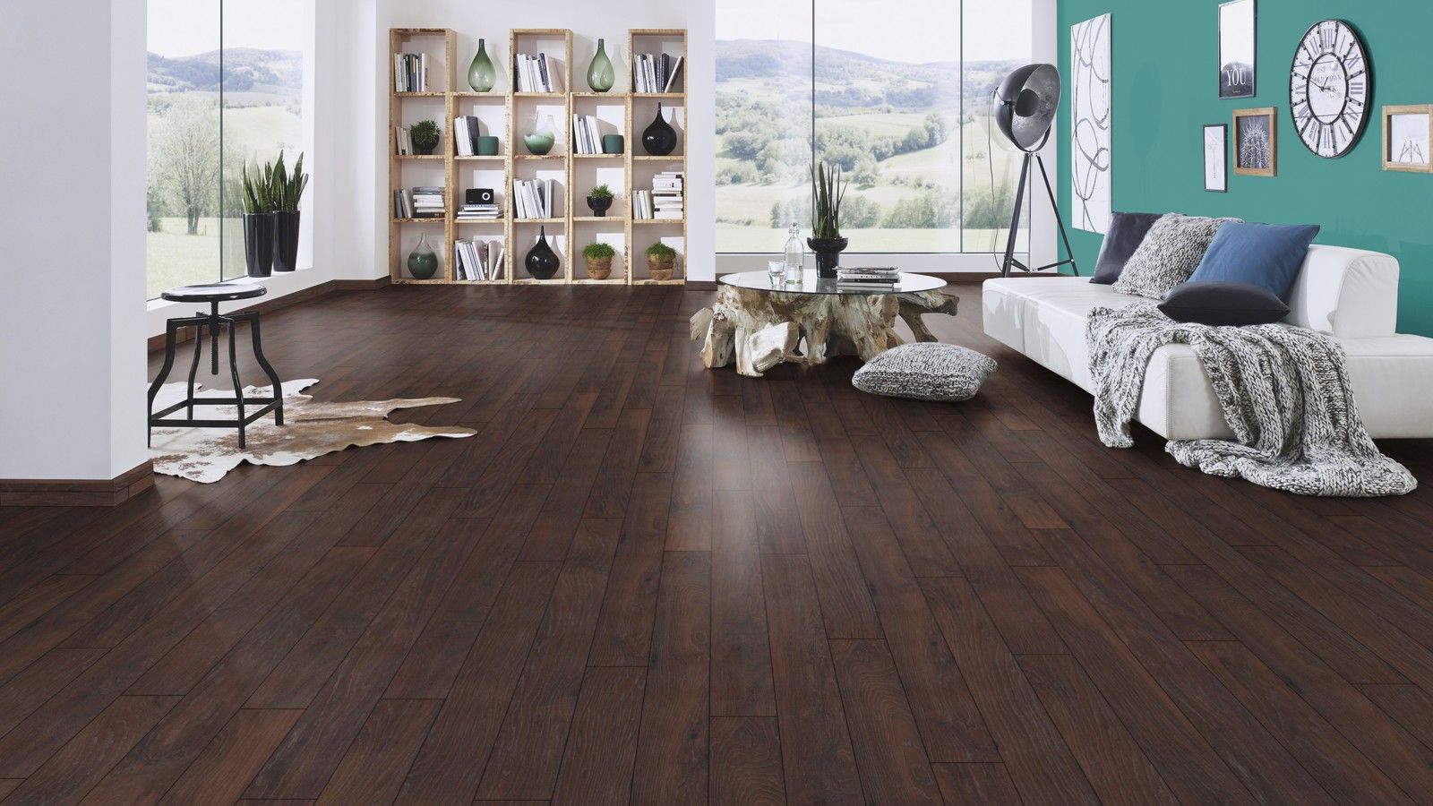 Parchet laminat Krono Original 8157 Smoky Mountain Hickory, Planked (VH) 10mm/33