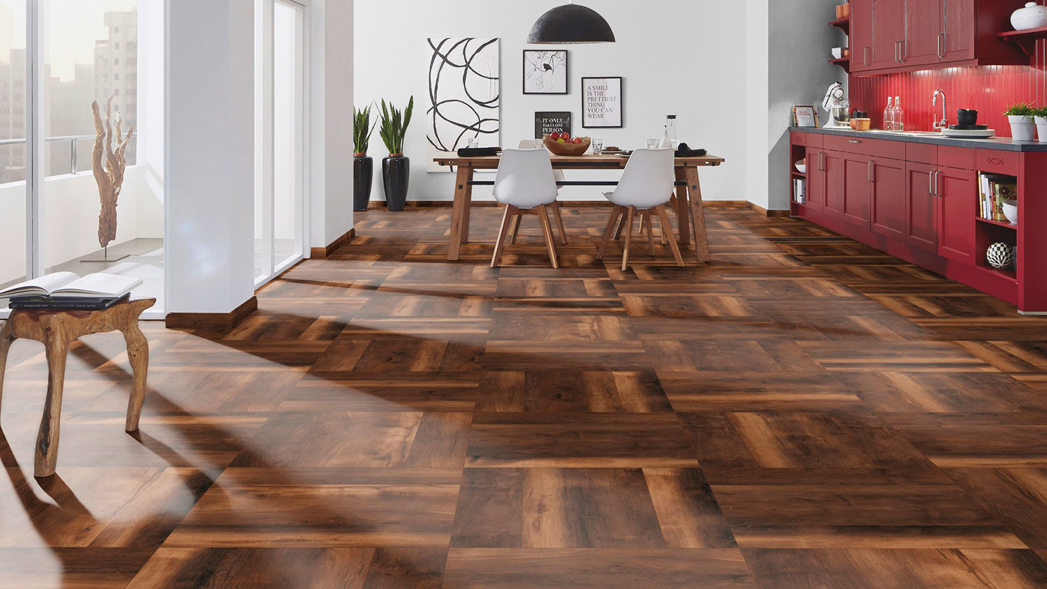 Parchet laminat Krono Original K411 LAGUNA OAK X-WAY, BRADUT (HO) 10mm/32