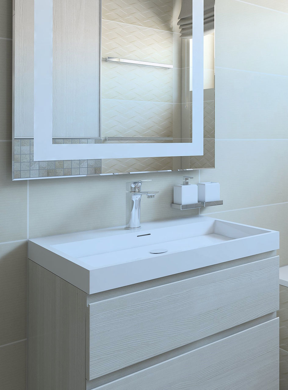Baterie pentru lavoar RUBINETA Modena-18 MD80008