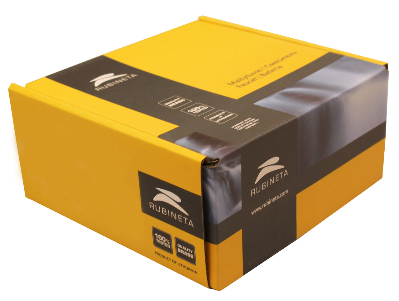 Baterie pentru lavoar RUBINETA Ultra-18 (N) (BK) U80068N