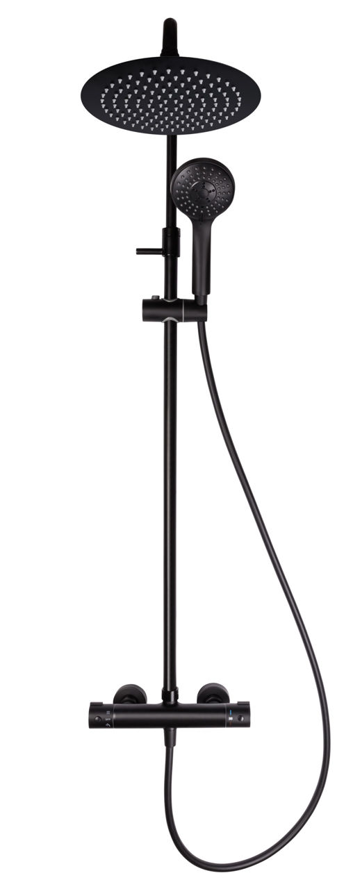 Coloana de dus RUBINETA OLO (BK) + THERMO-15 (BK) 625038