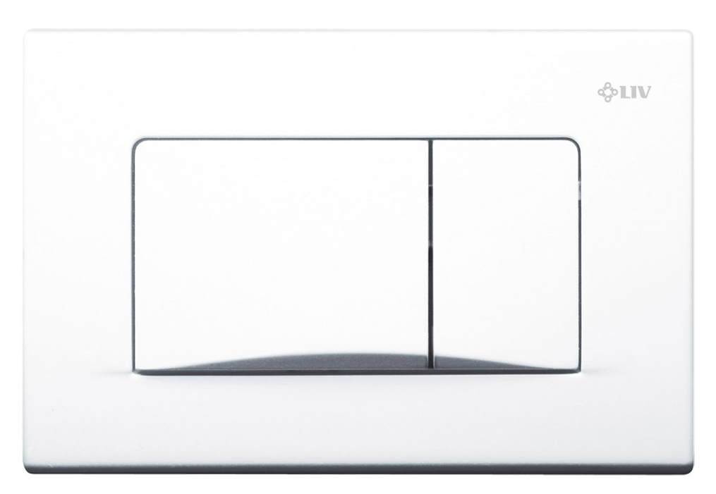 BUTON PENTRU WC LIV white Lucios