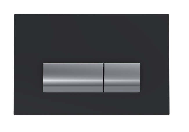 BUTON PENTRU WC Bocchi Vivente Control Panel Black Glass