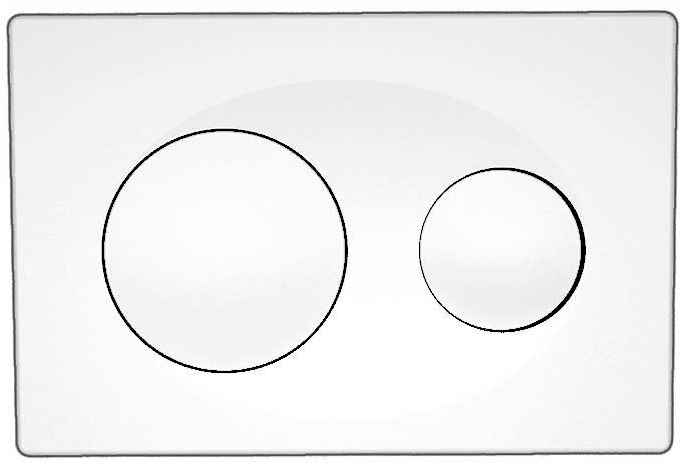BUTON PENTRU WC Bocchi white Lucios 8200-0012