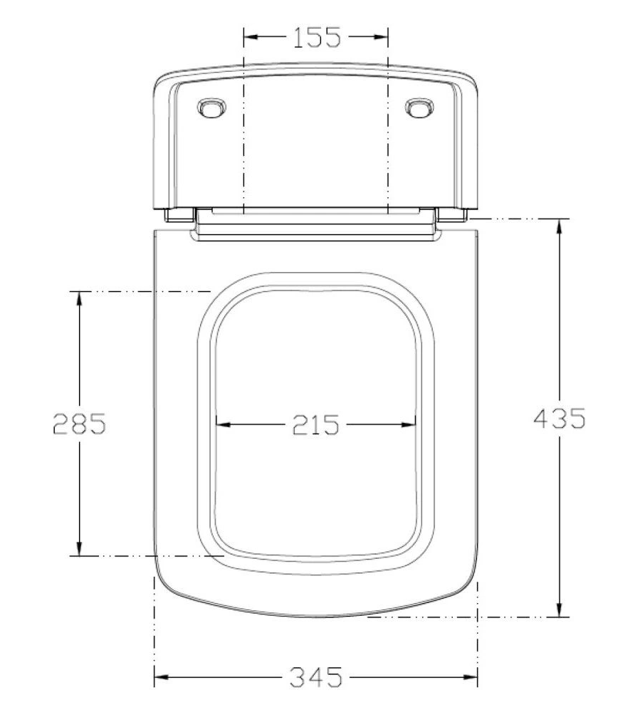 Capac petru viceu PURITA SLIM SOFT CLOSE ISVEA S40 40S40200I