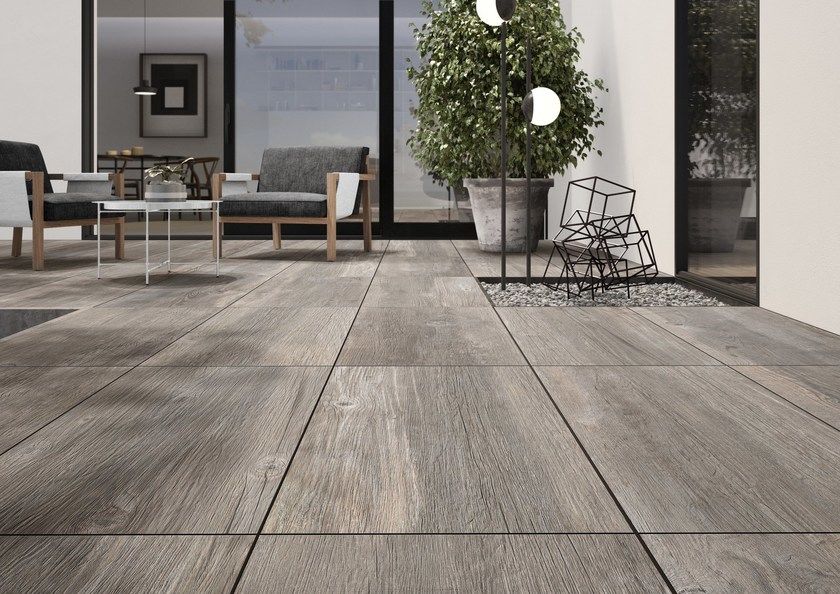 Керамогранитная плитка COUNTRY WOOD 20MM GREIGE GRIP 40X120