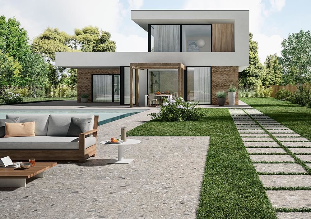 Керамогранитная плитка DONAU GREY CB 20MM 60X60 CM