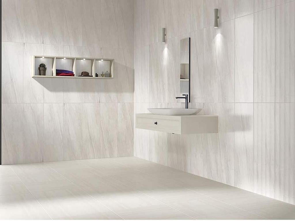 Gresie si faianta portelanata ATLAS PARLAK WHITE 60x60