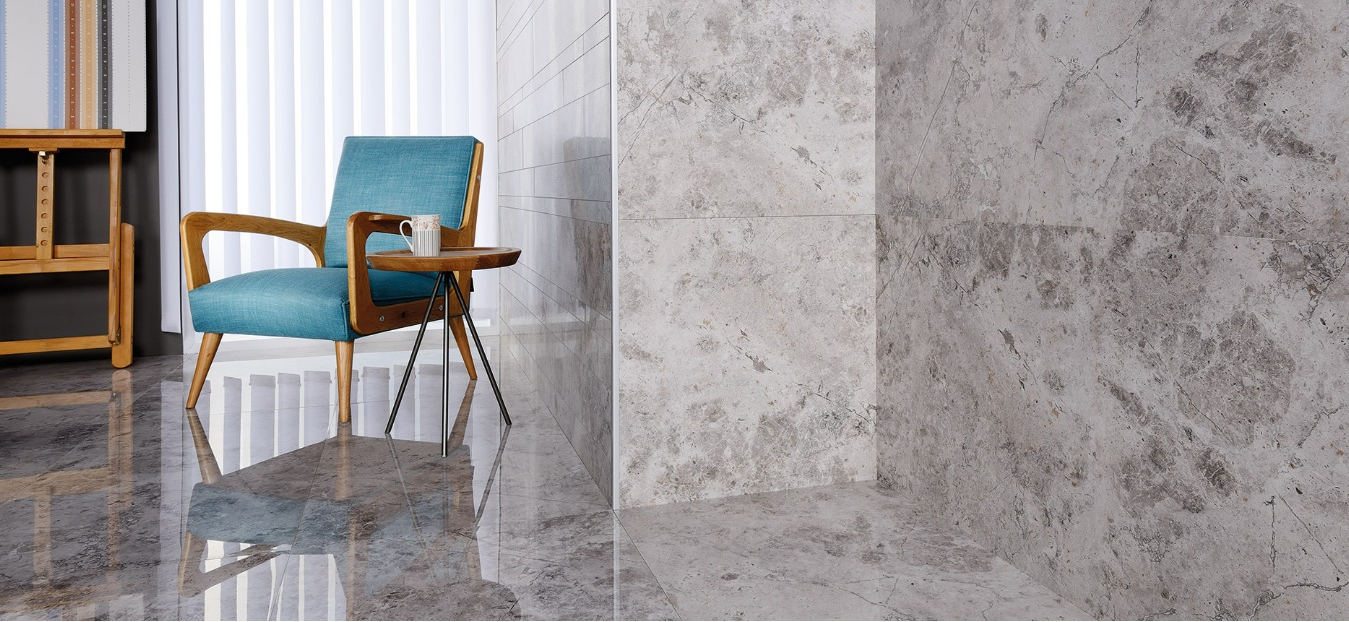 Gresie si faianta portelanata FIBRE GREY RECTIFIED FULL LAPPATO 60X120