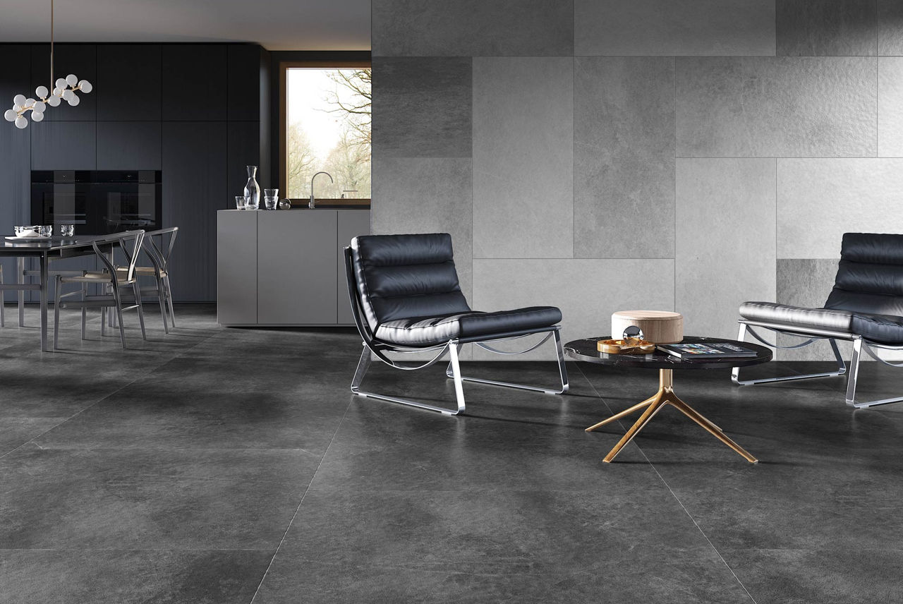 Gresie si faianta portelanata INTEGRA GRAFIT MAT 60x120