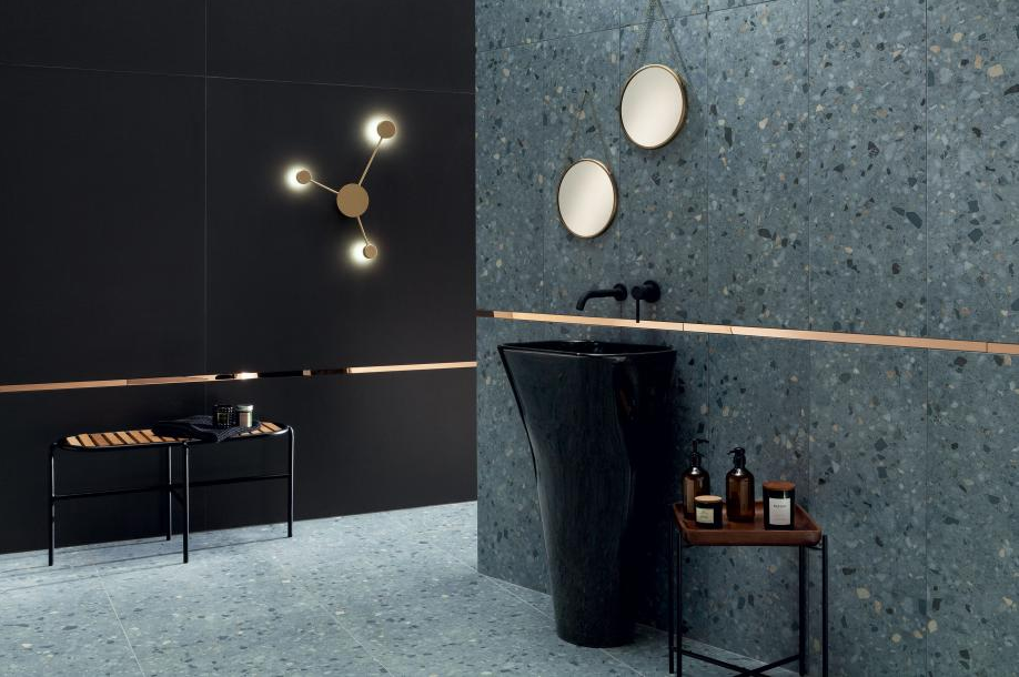 Gresie si faianta portelanata MACCHIA BLUE MAT 598*598mm