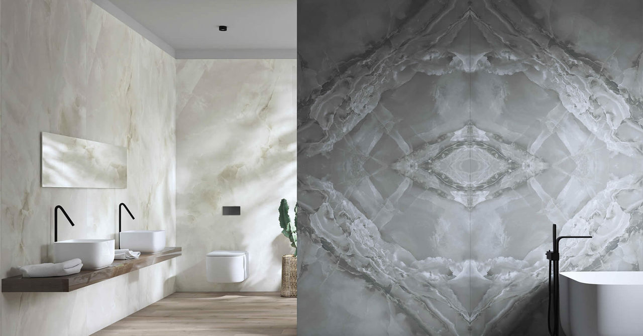 Gresie si faianta portelanata MAREA WHITE POL 120x60