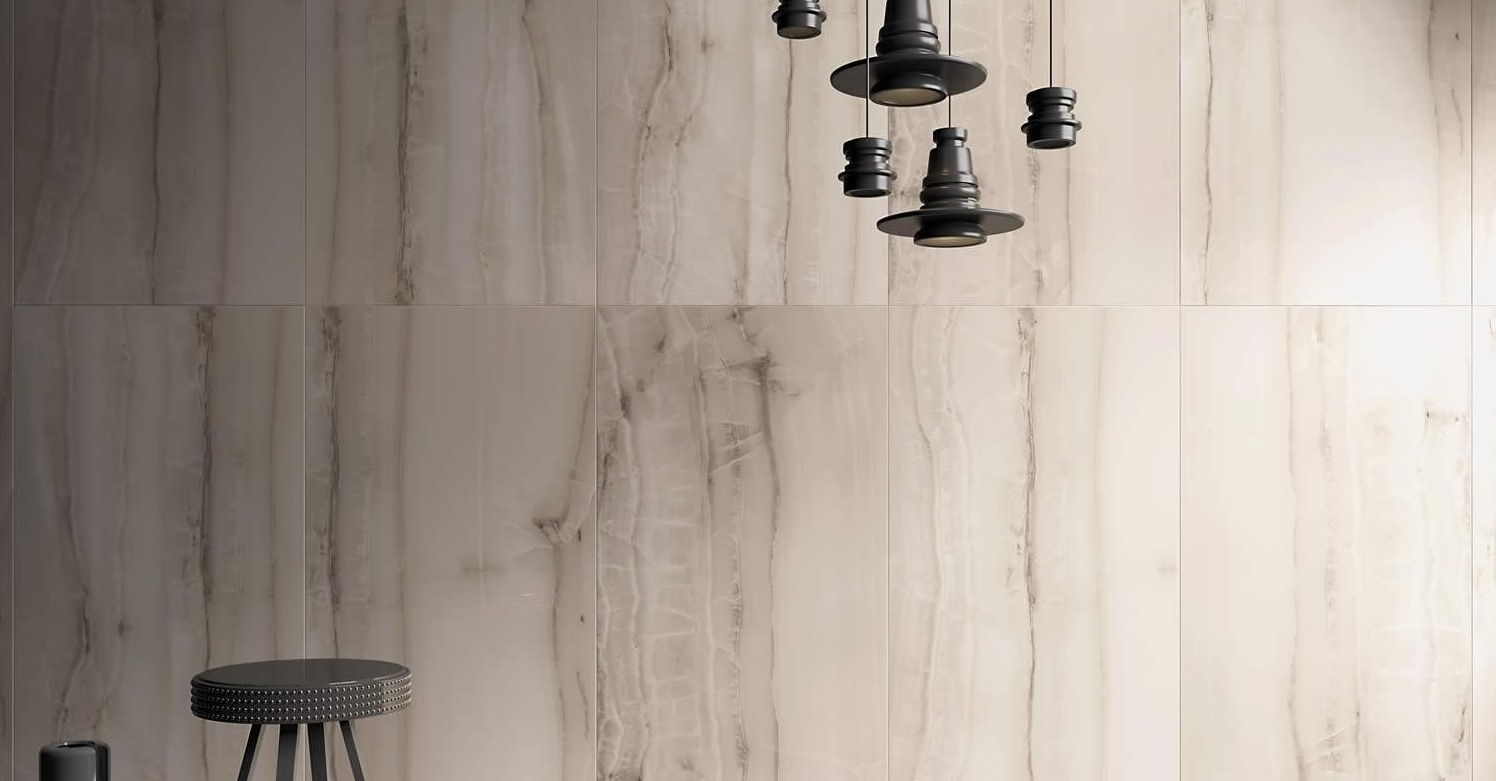 Gresie si faianta portelanata OPAL GREY RETT POL 60*120