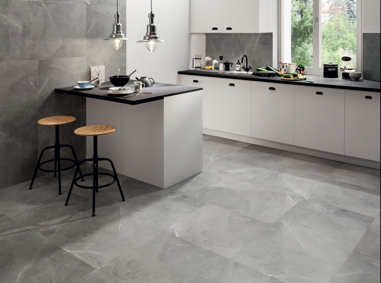 Gresie si faianta portelanata REMOS GREY MAT 1198*598mm