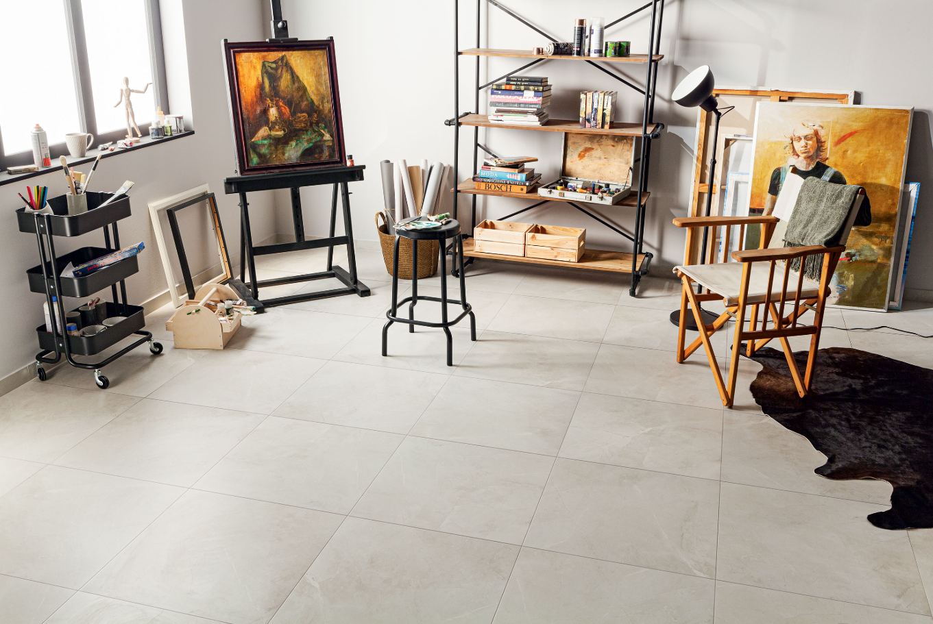 Керамогаранитная плитка REMOS WHITE MAT 1198*598mm