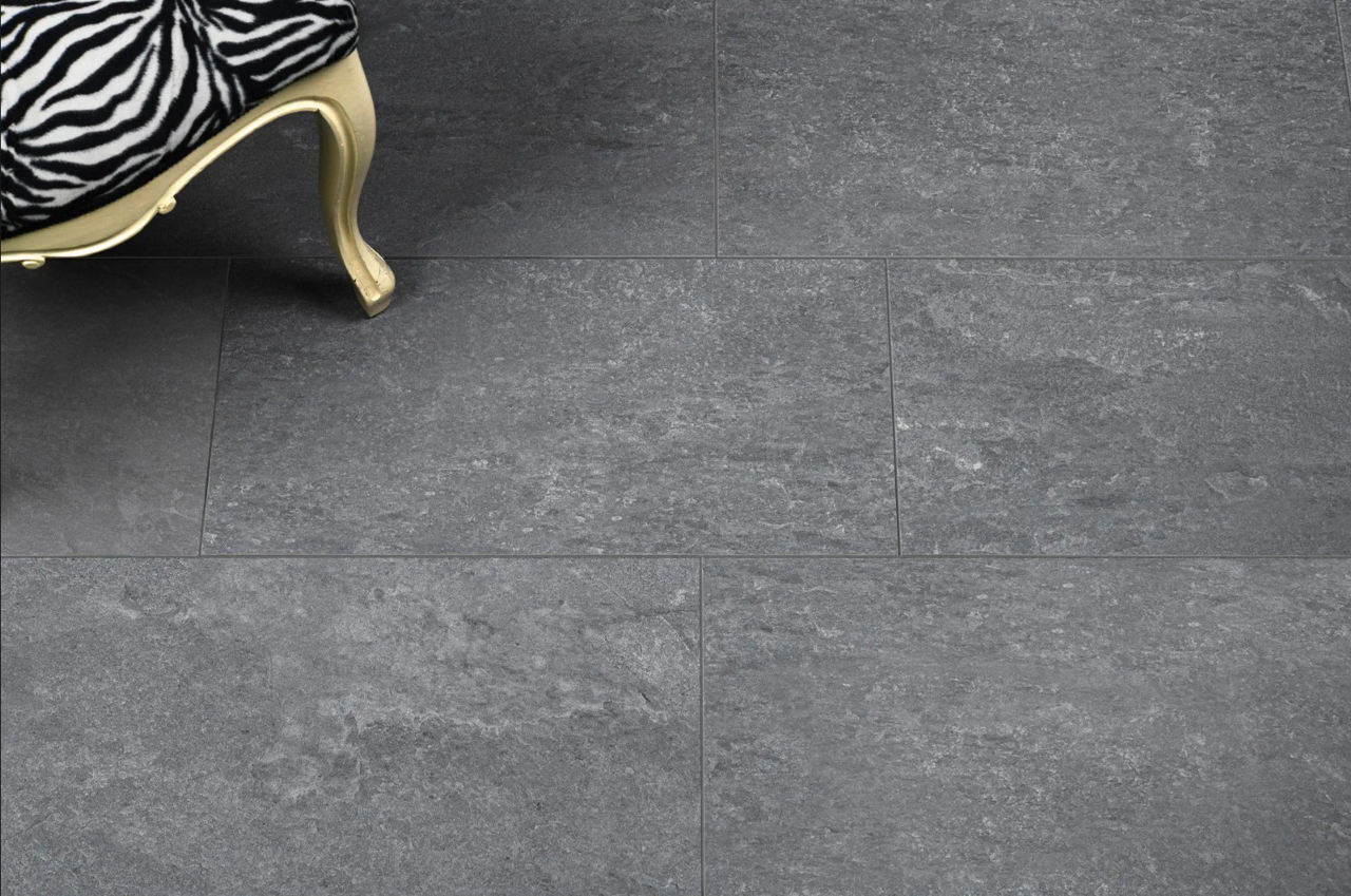 Gresie si faianta portelanata DARK GREY BETON MATT 45x90