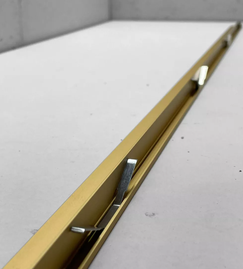 ПРОФИЛЬ MINILEISTE SL16X5mm 16Х25Х2000ММ GOLD МАТОВОЕ