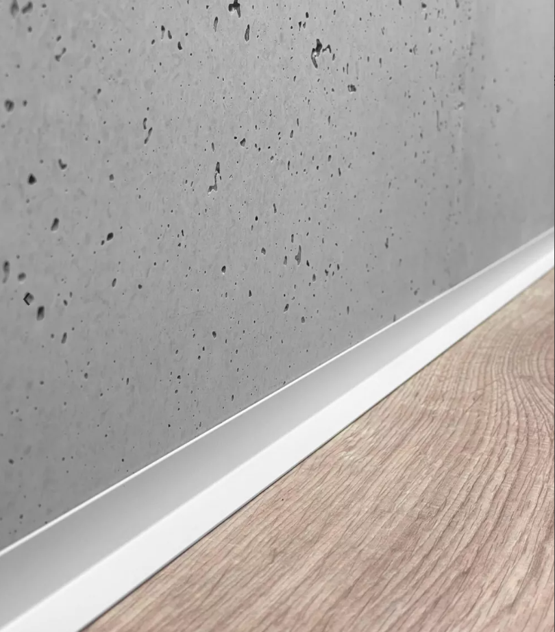 Profilul de plinta SL16X5mm16Х25Х2000ММ White Alb RAL 9016 matt
