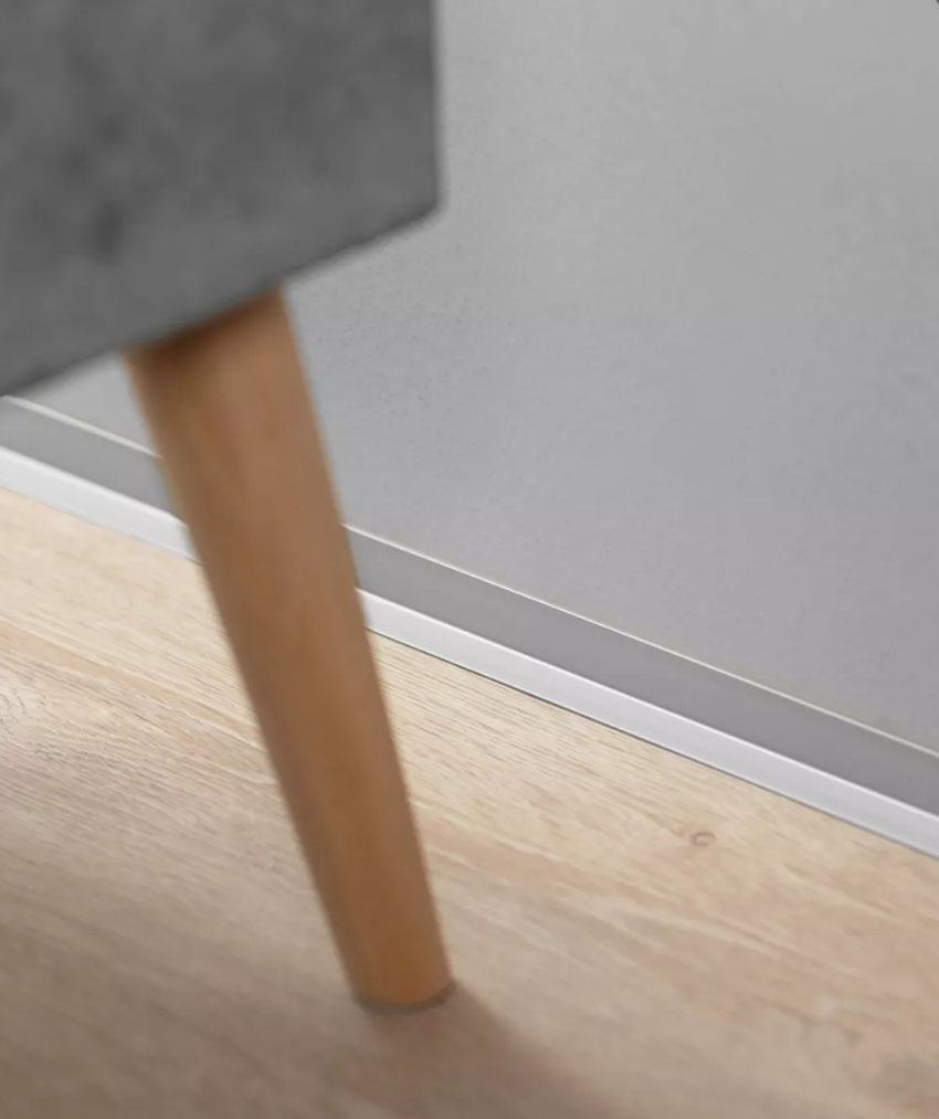 ПРОФИЛЬ MINILEISTE SL16X5mm 16Х26Х2000ММ СЕРЕБРО МАТОВОЕ