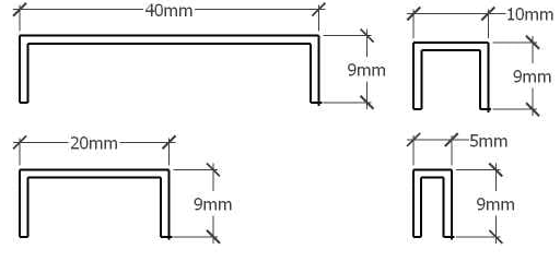 Profil Inox pentru gresie U-5-2440-COPPER-MI 0.5x240cm