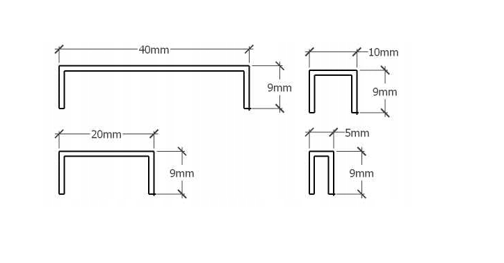 Profil Inox pentru gresie U-50-2440-SILVER-MI 50x240cm