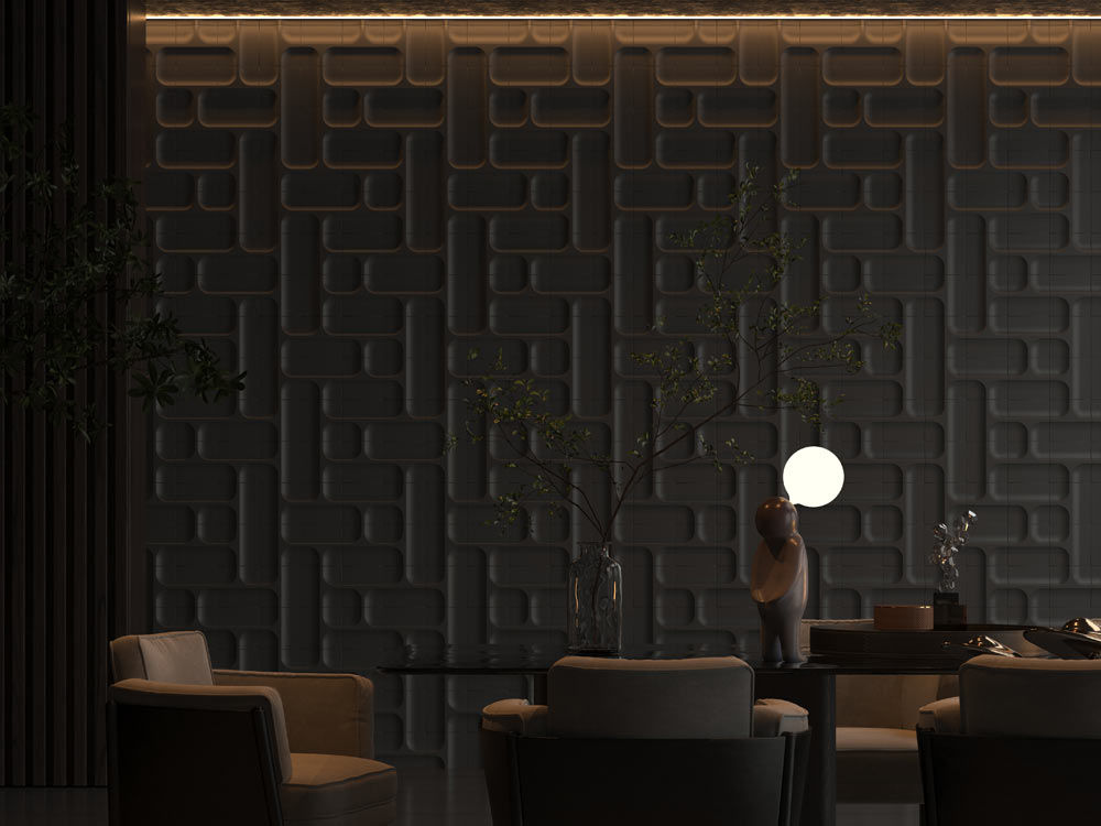 Декоративные настенные панели 3D WALL SOHO
