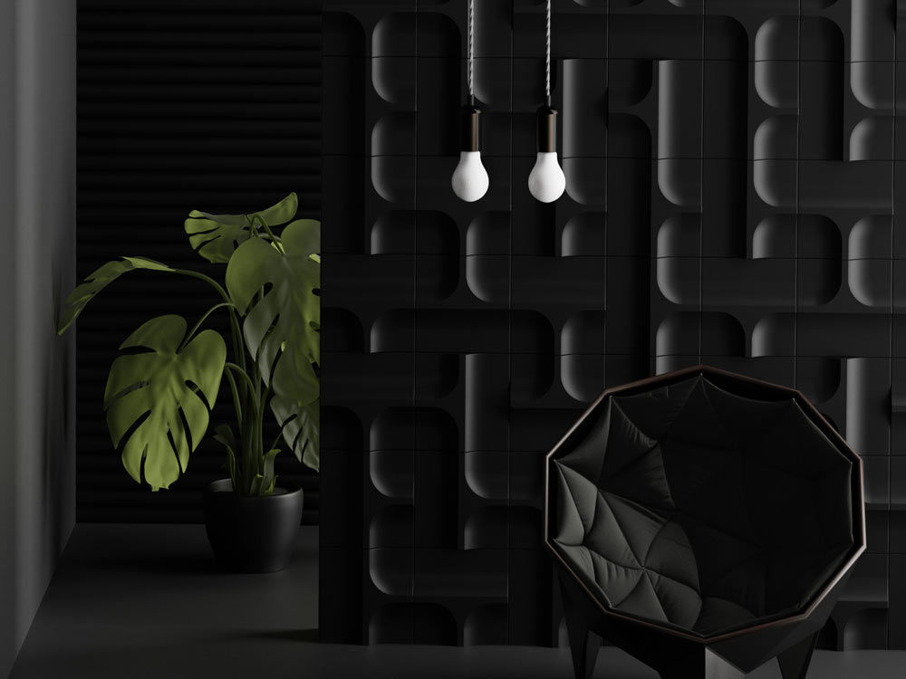 Декоративные настенные панели 3D WALL SOHO